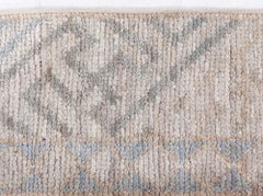 Modern Samarkand Fragment Runner in the Style of Savonnerie by Doris Leslie Blau