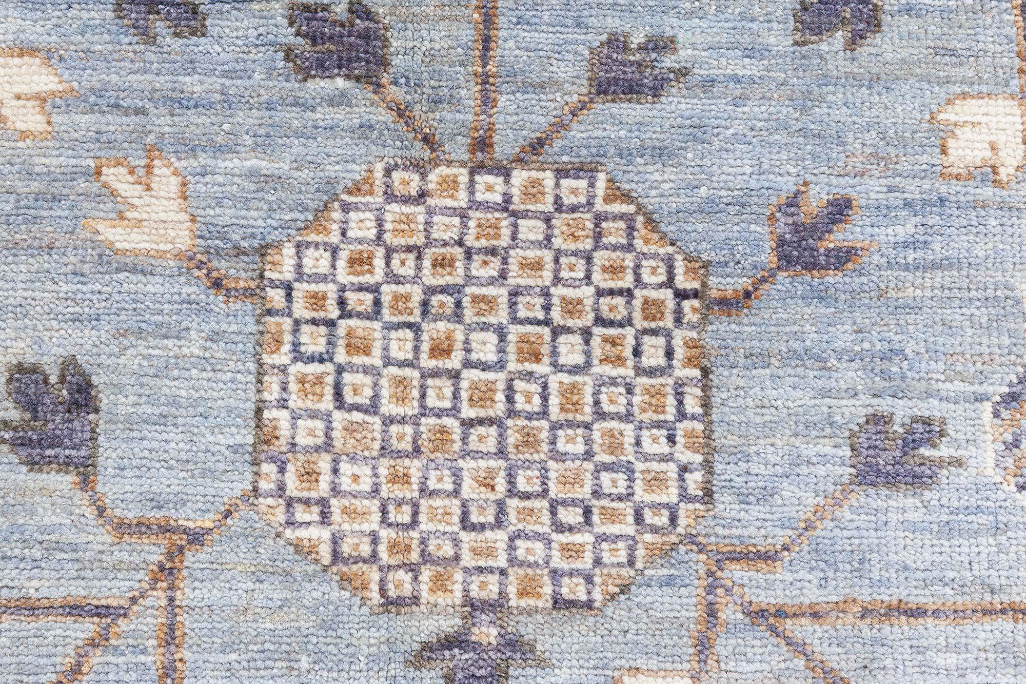 Moderner Samarkand-Teppich von Doris Leslie Blau (Khotan) im Angebot