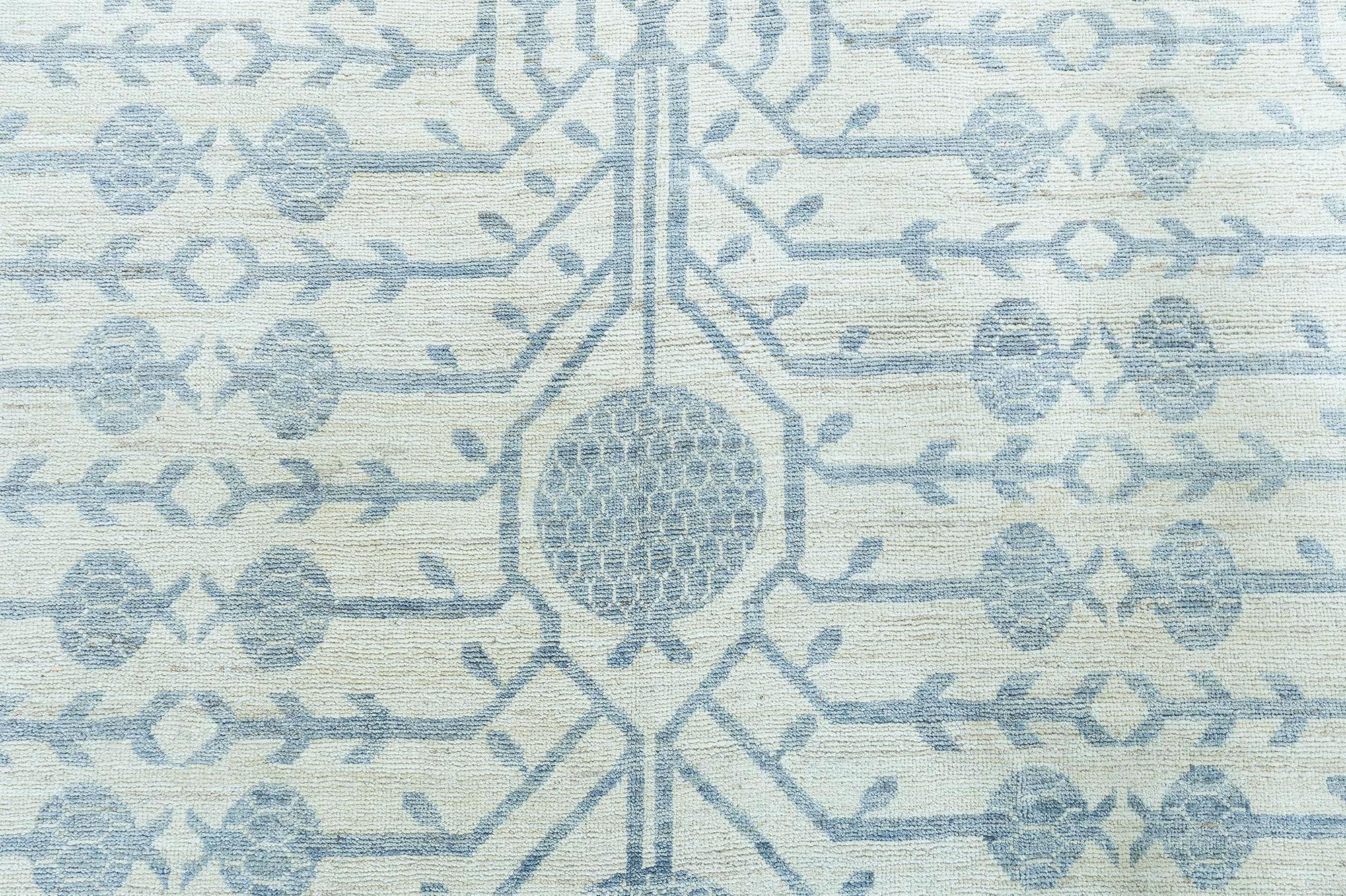 Moderner Samarkand-Teppich von Doris Leslie Blau (Khotan) im Angebot