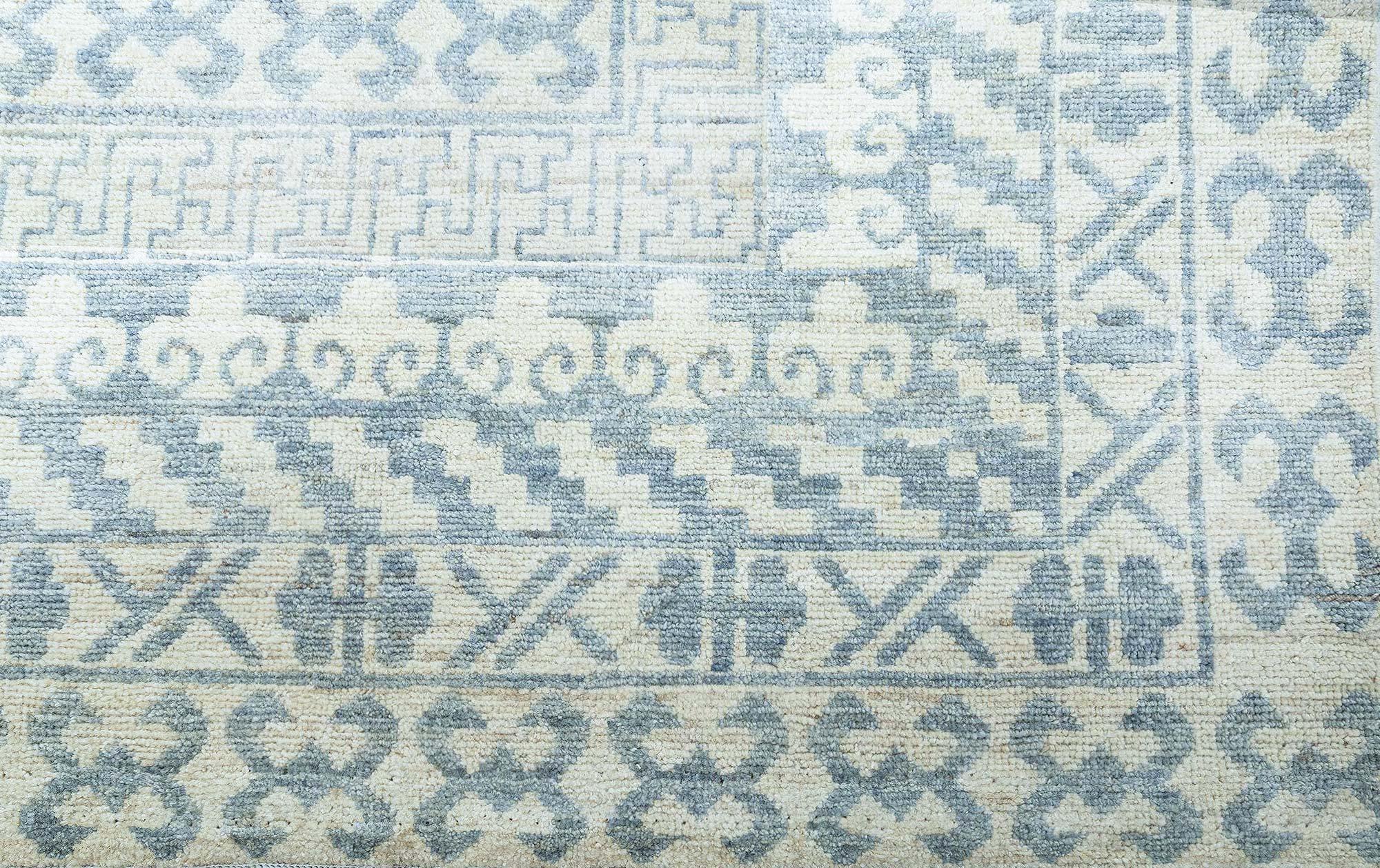 Moderner Samarkand-Teppich von Doris Leslie Blau (21. Jahrhundert und zeitgenössisch) im Angebot