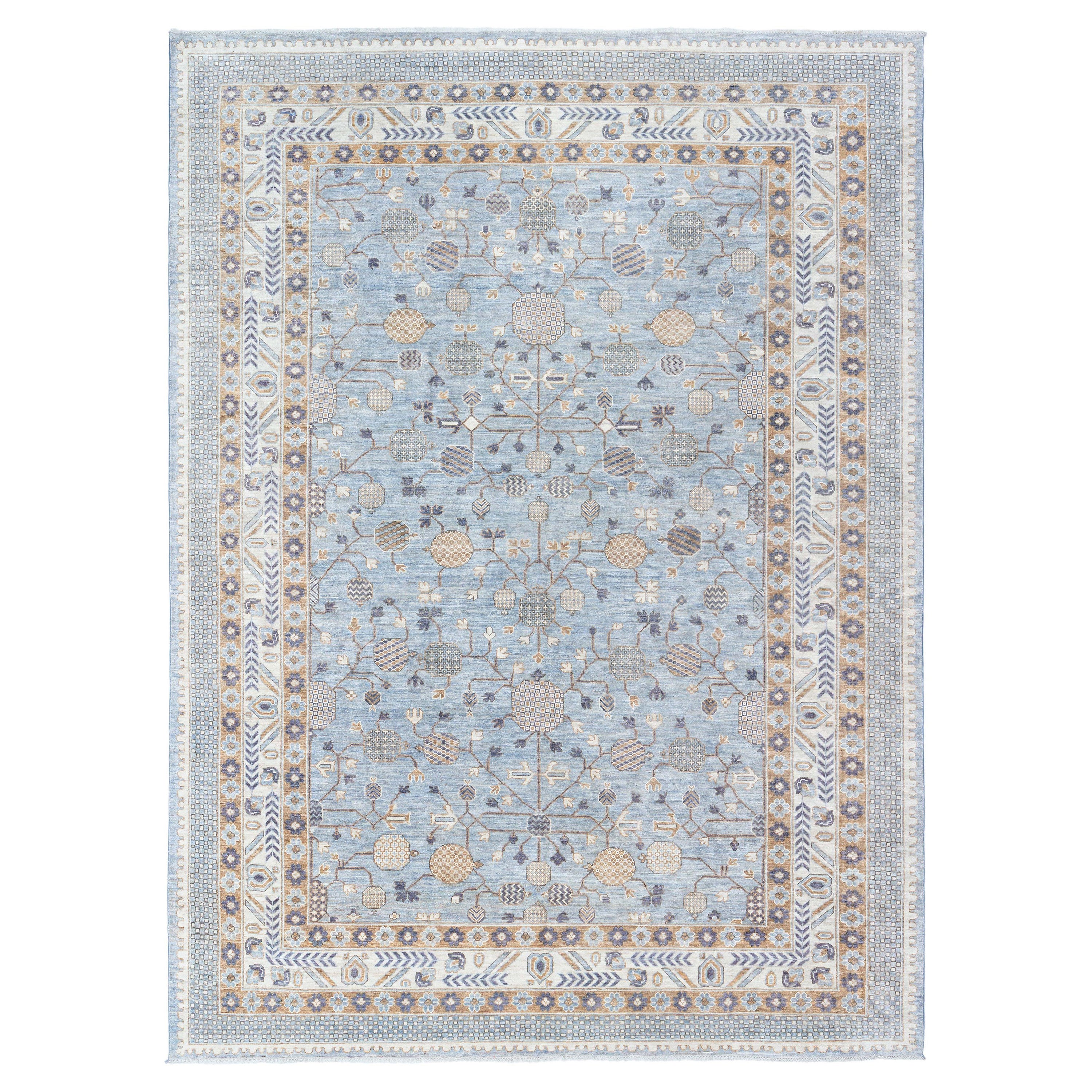 Moderner Samarkand-Teppich von Doris Leslie Blau im Angebot