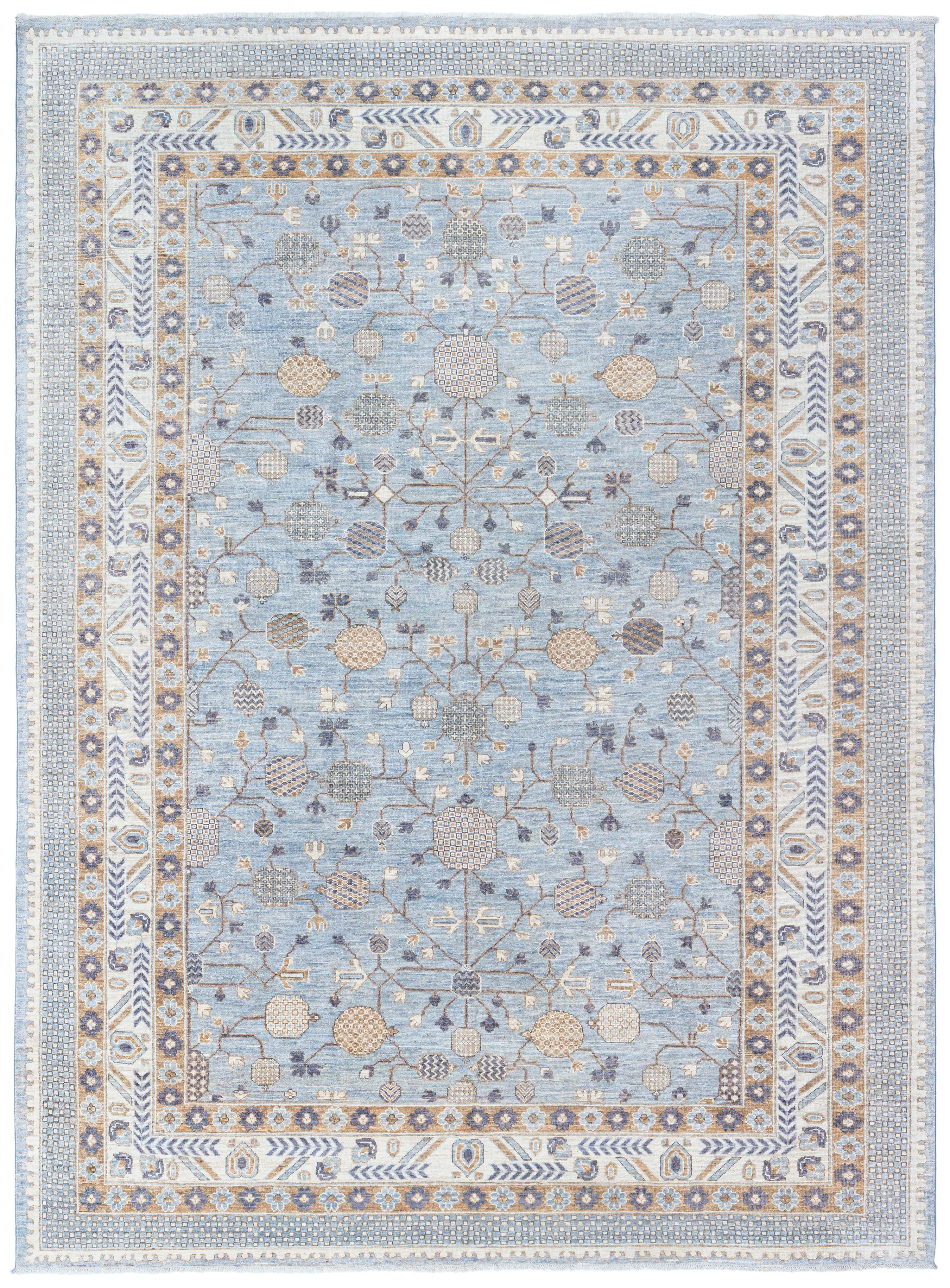 Tapis moderne Samarkand de Doris Leslie Blau en vente