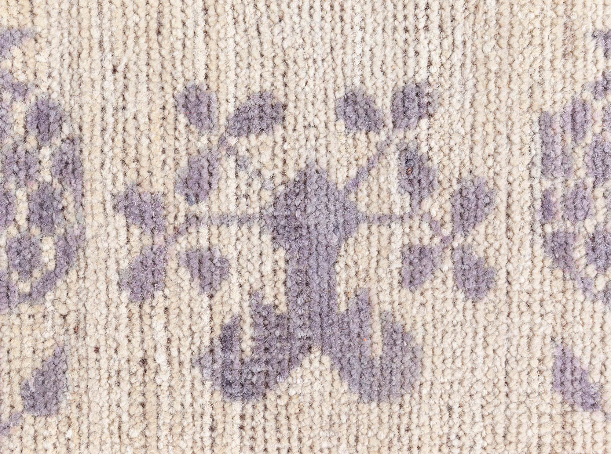 Moderner Samarkand-Teppich Doris Leslie Blau (21. Jahrhundert und zeitgenössisch) im Angebot