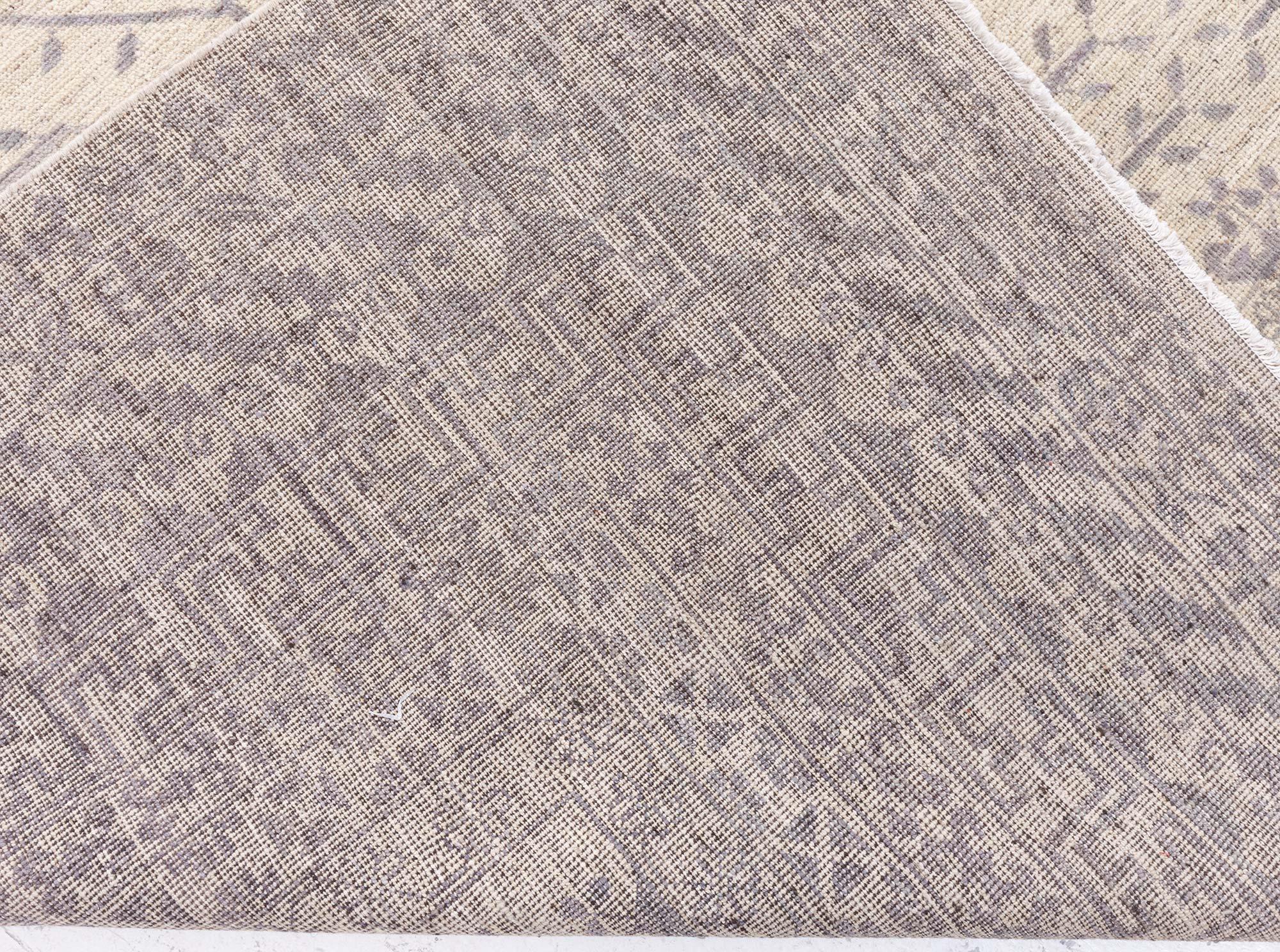 Moderner Samarkand-Teppich Doris Leslie Blau im Angebot 1