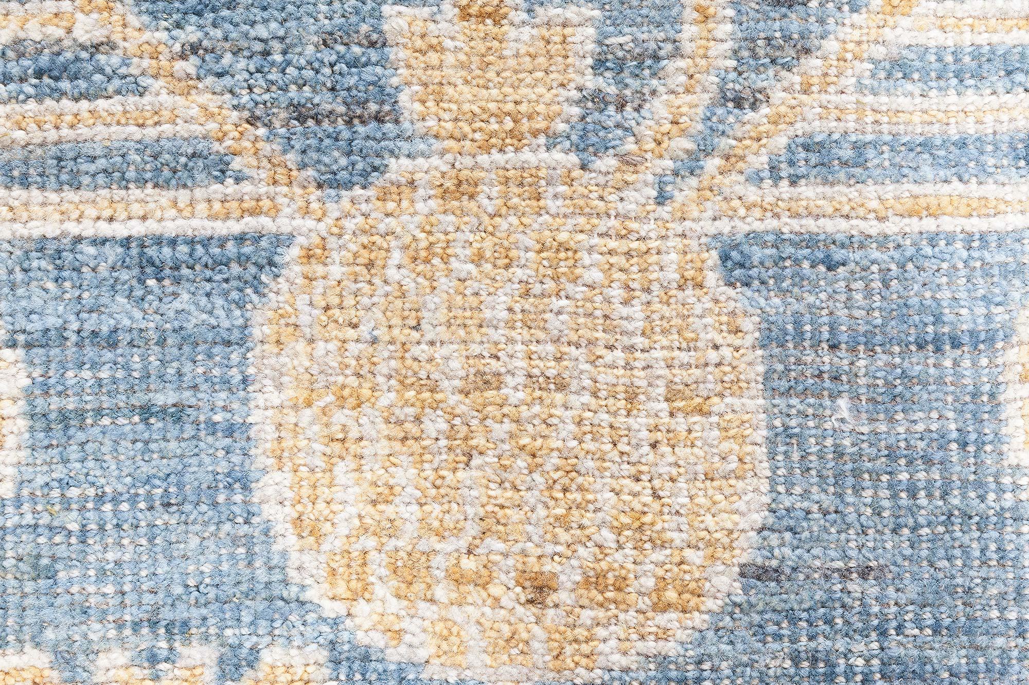 Moderner Samarkand-Teppich Doris Leslie Blau im Angebot 2