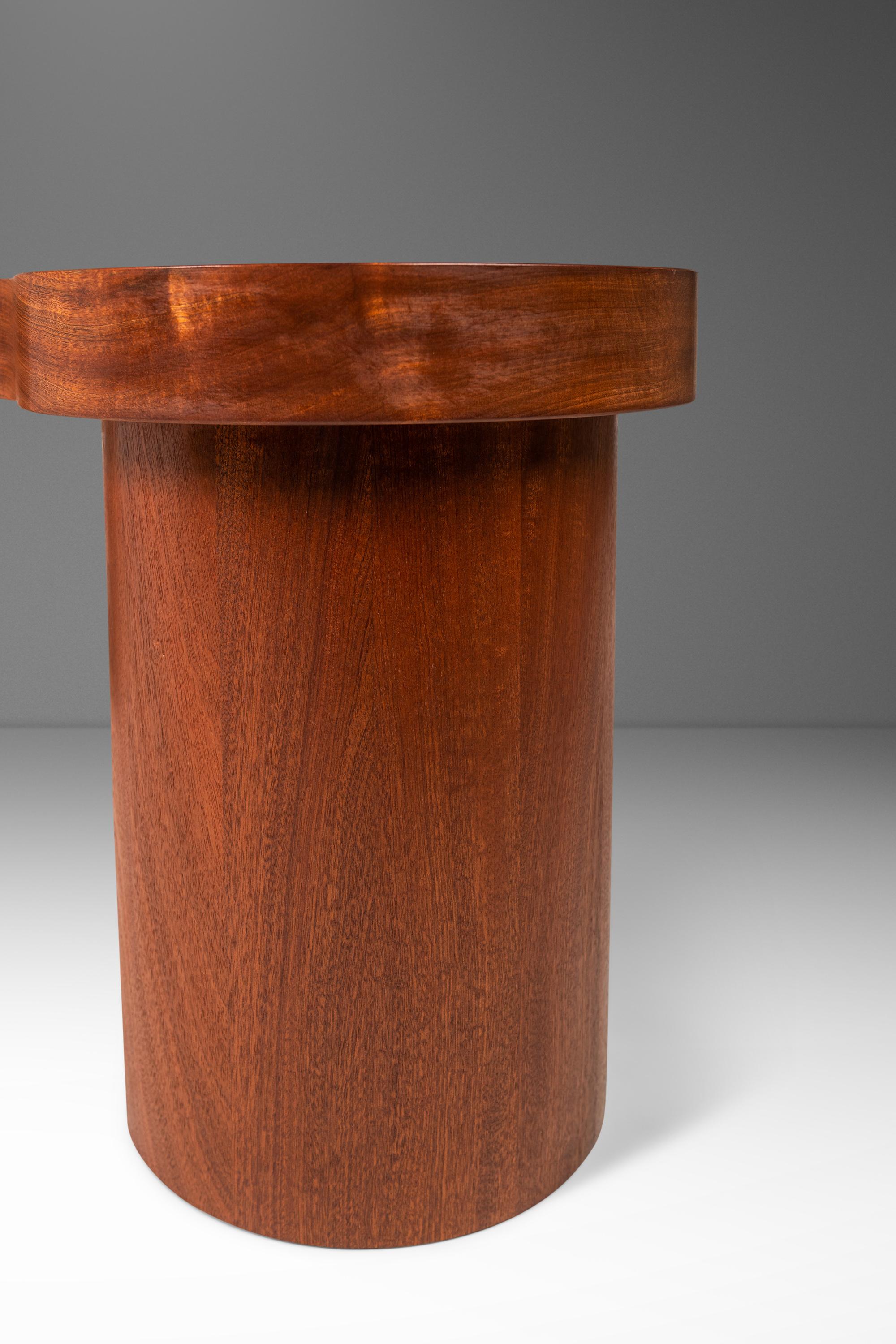 Banco moderno de caoba sapeli de Mark Leblanc, Mark Leblanc Studios, EE.UU., c. 2024 en venta 8