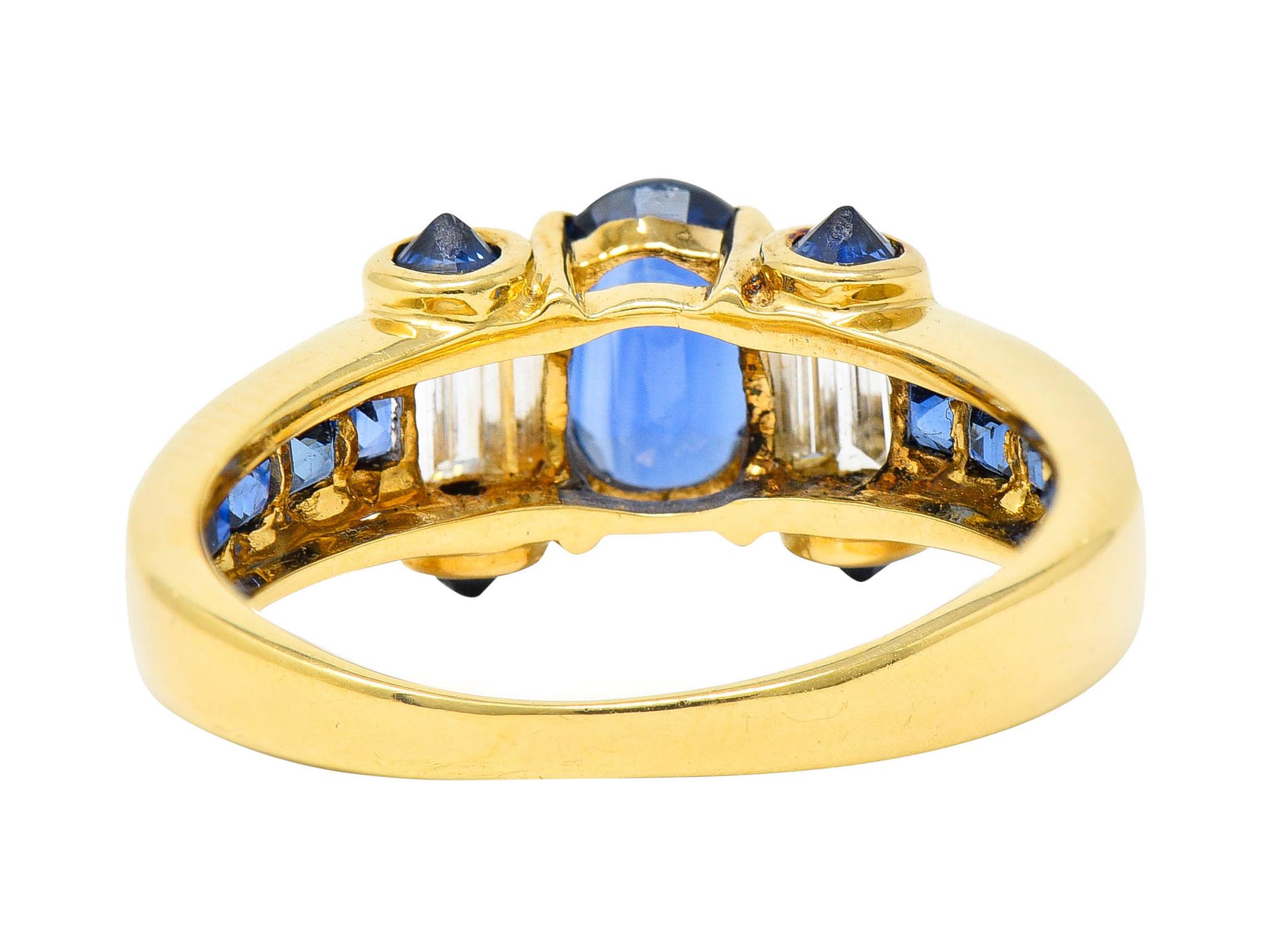 modern sapphire engagement rings
