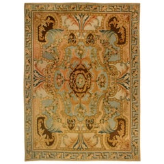 Modern Savonnerie-Inspired Wool with Sculpted High-Low Texture Doris Leslie Blau