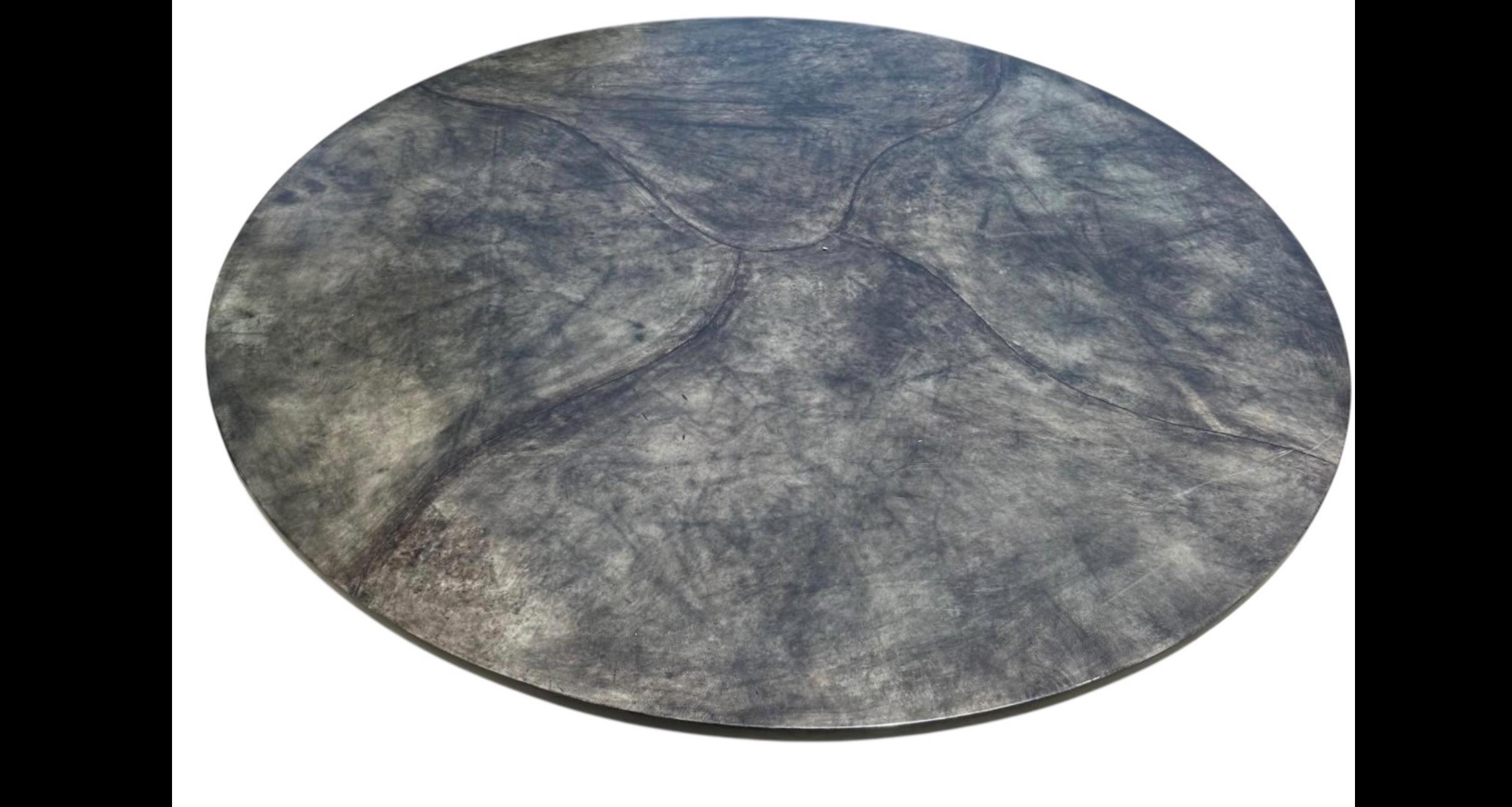 Table à cocktail moderne en parchemin poli Scala Luxury - The Sphere.