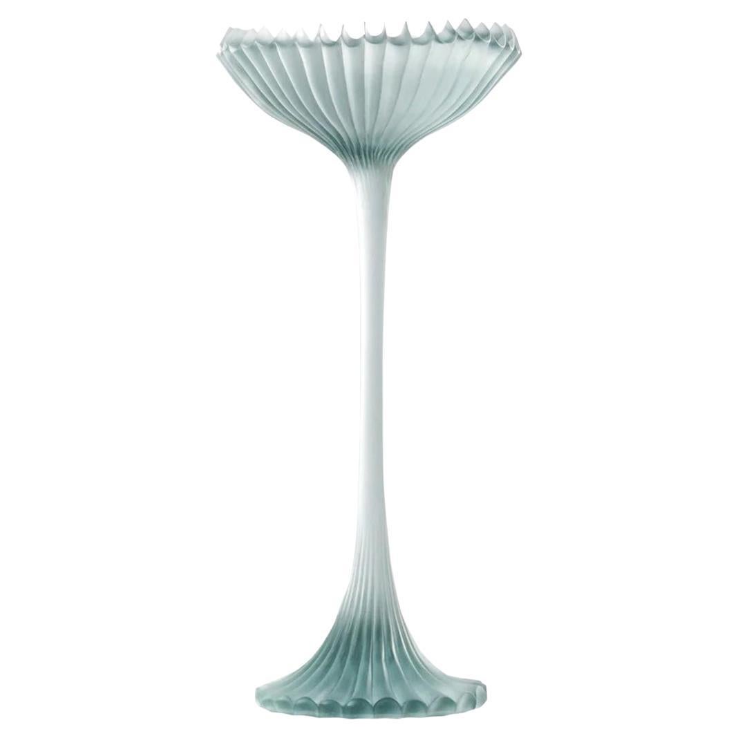 Modern Scale Model Cast Resin Light Green Sculpture Cloudbusting by Karen Atta