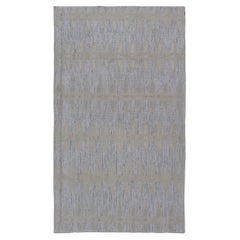Modern Scandinavian Geometric Patterns in Soft Ivory and Muted Gray 3'0 X 5'5