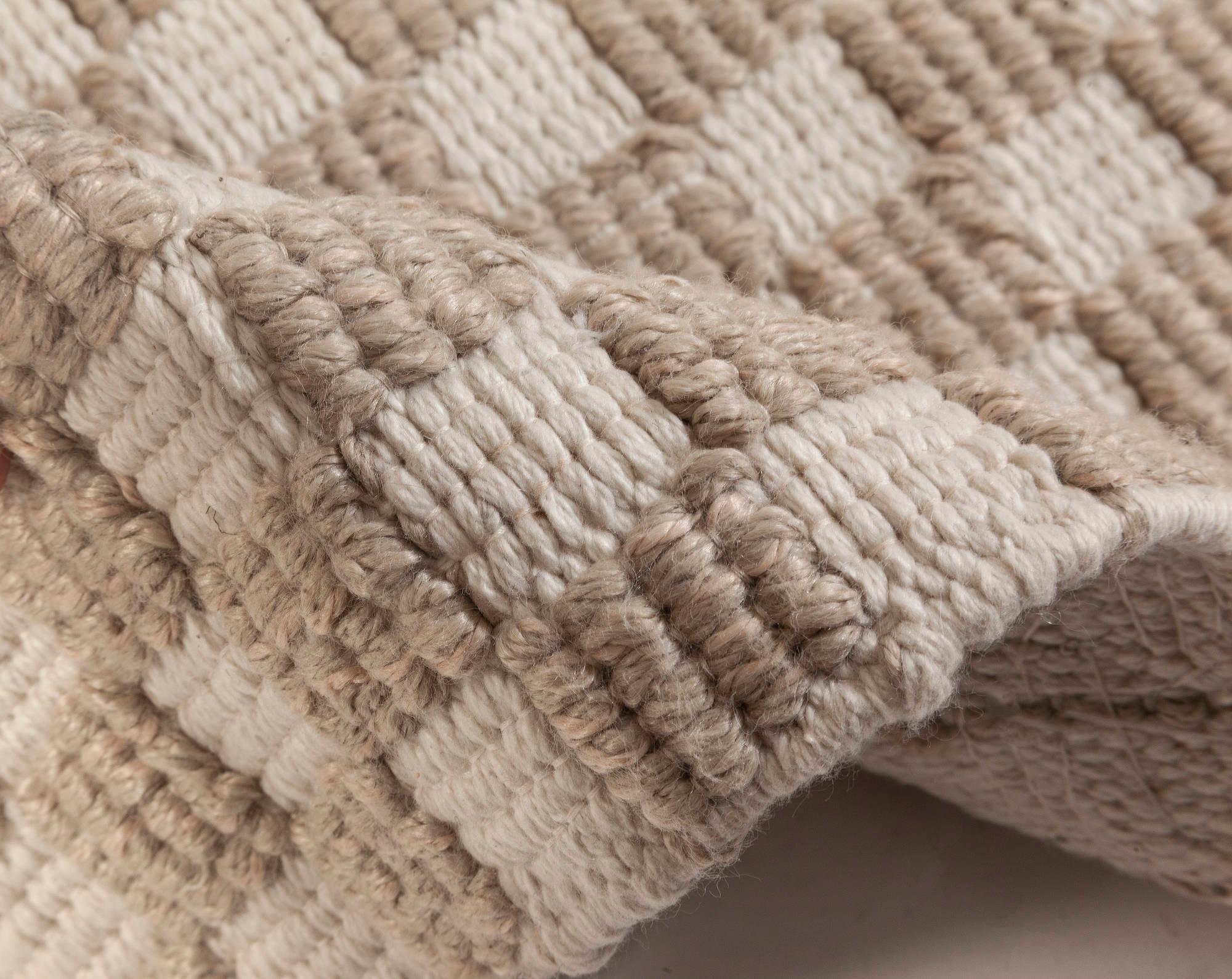 Modern Scandinavian Indoor-Outdoor Checkerboard Rug – Custom Flatweave by Doris Leslie Blau
Size: 4'2