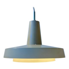 Lampada da soffitto moderna scandinava in giallo pastello di Eva & Niels Koppel
