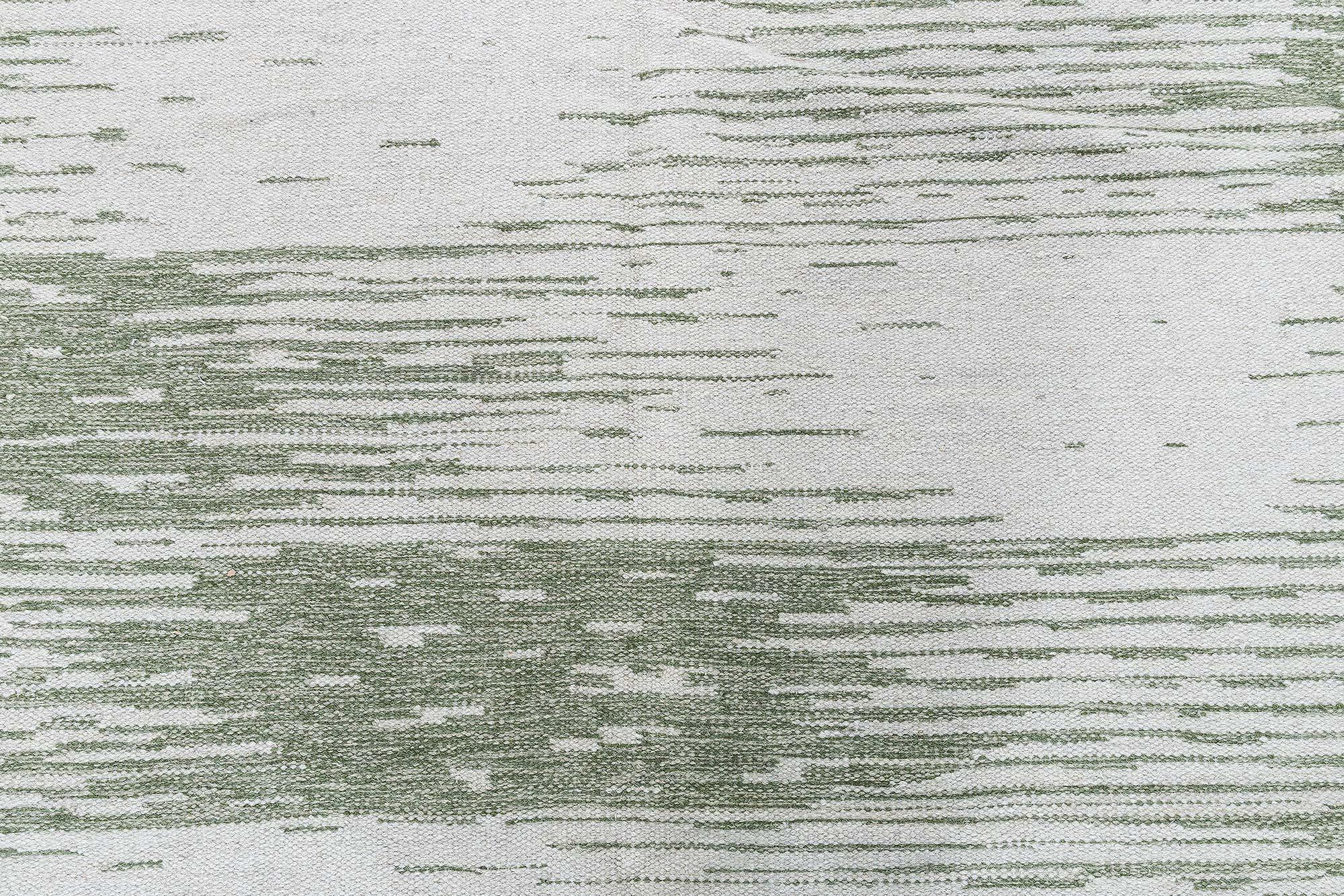 Tappeto in lana in stile scandinavo moderno con design 