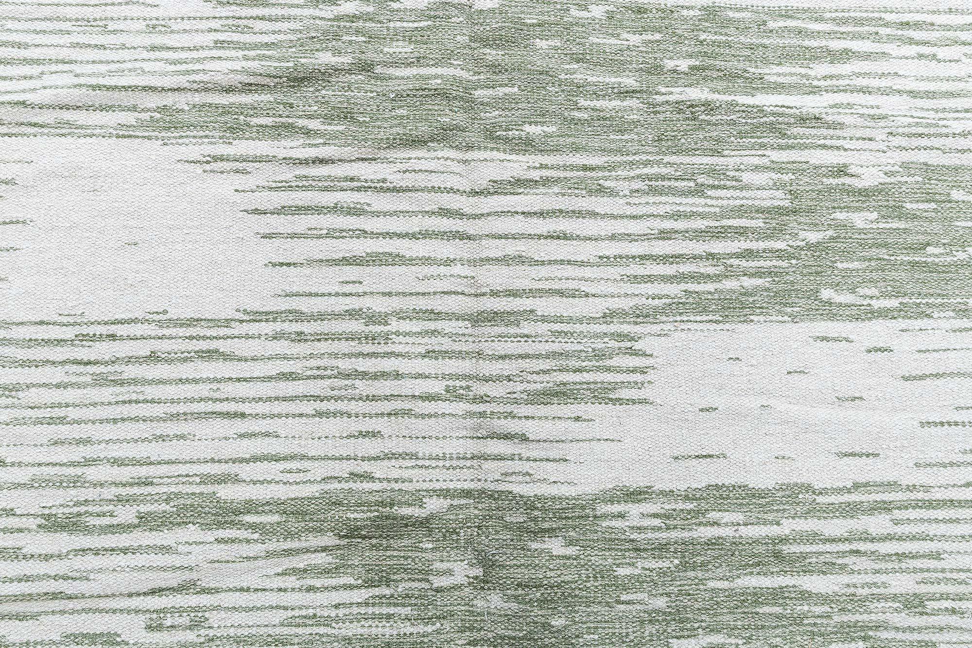 XXI secolo e contemporaneo Tappeto in lana in stile scandinavo moderno con design 