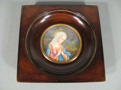 L'Adoration de l'Enfant - Miniature Painting after Fra Filippo Lippi - 1Y160