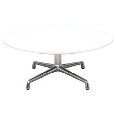 Modern Scott Wilson & Minimal for Coalesse SW_1 White Round Occasional Table