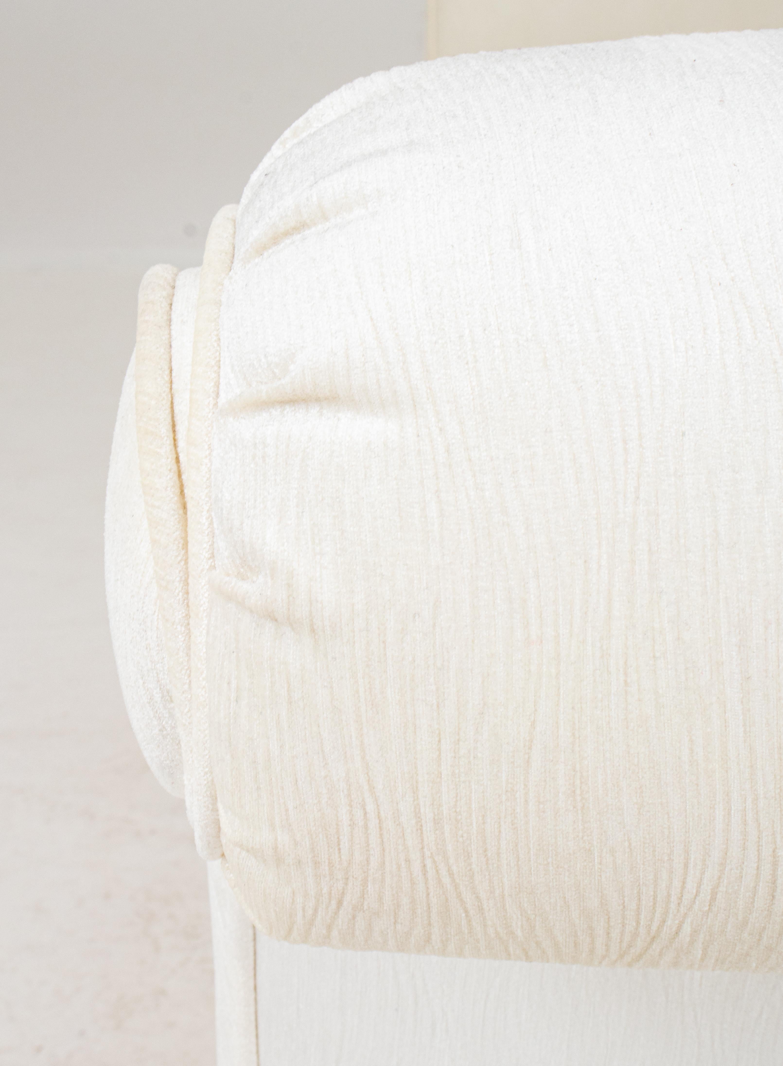 Modern Scroll Arm Upholstered Sofa 1