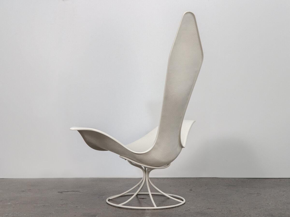 American Modern Sculptural 1960s Laverne Tulip Chair