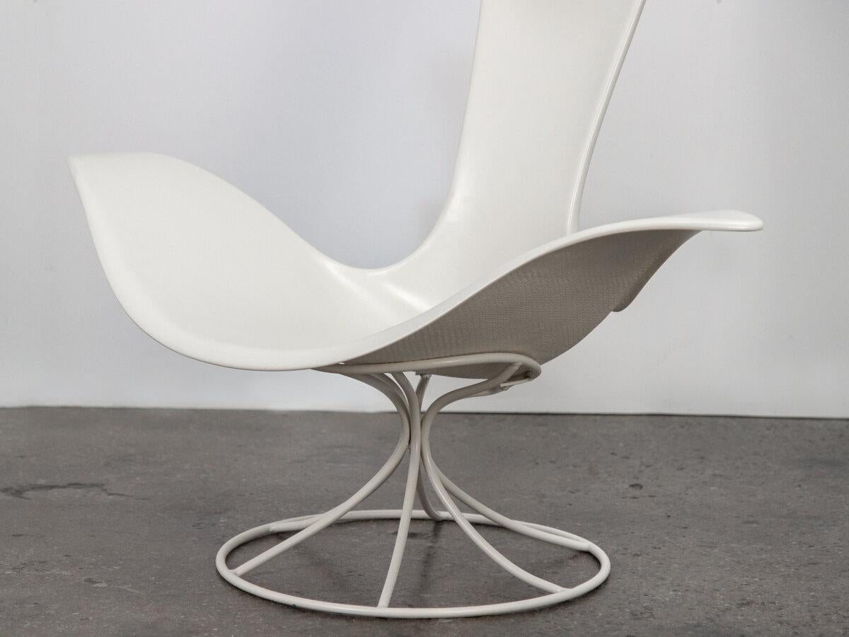 Modern Sculptural 1960s Laverne Tulip Chair In Good Condition In Brooklyn, NY