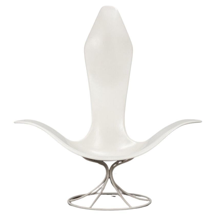 Modern Sculptural 1960s Laverne Tulip Chair
