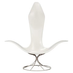 Modern Sculptural 1960s Laverne Tulip Chair