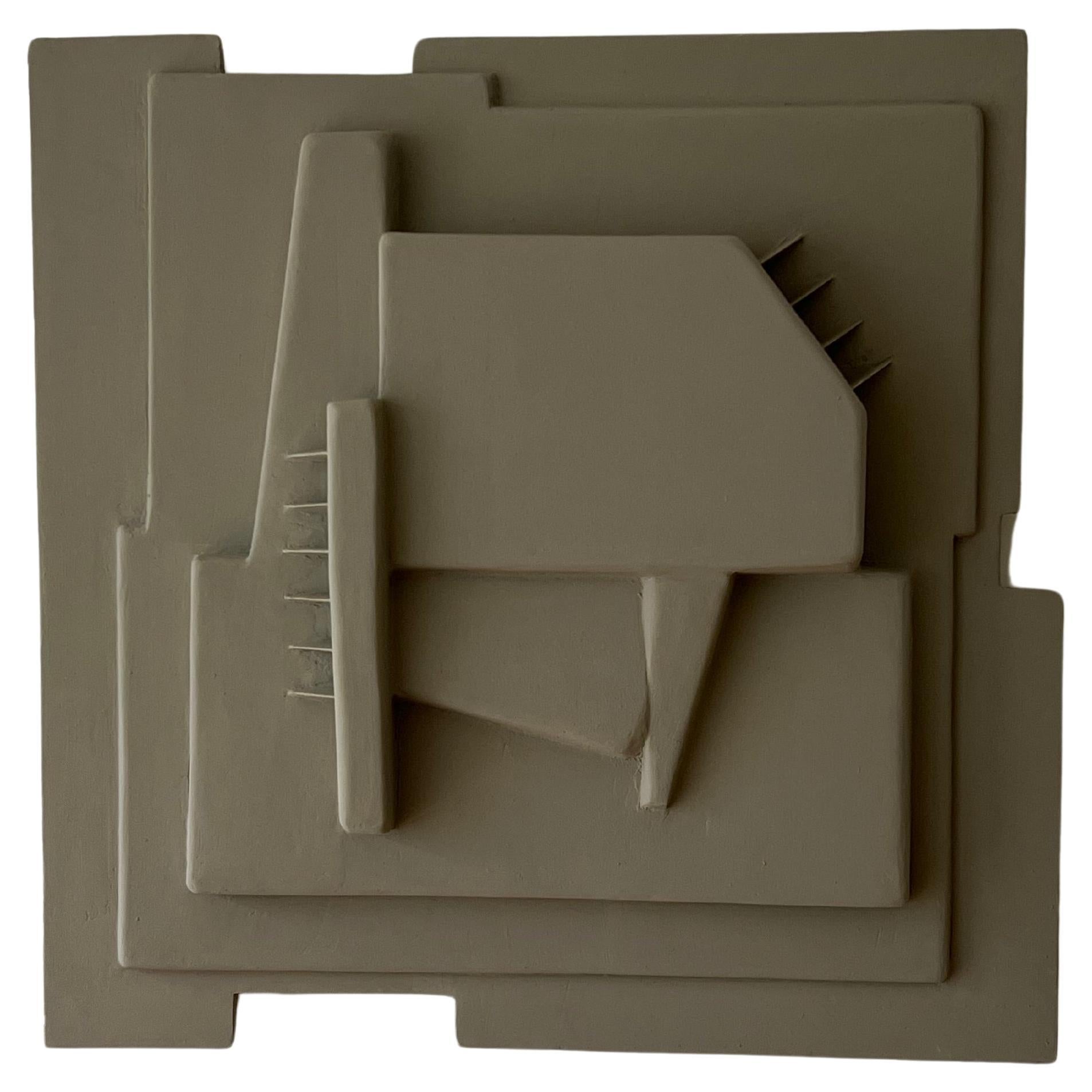 Opera d'arte a parete - Pannello decorativo - Opera d'arte architettonica - Scultura concreta contemporanea

Opera d'arte contemporanea di Spinzi, realizzata con diversi strati e forme geometriche a vista, il tutto intonacato con cemento.