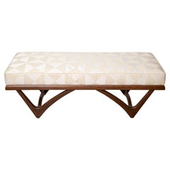 Modern Sculptural Bench, USA 1970