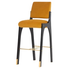 Sgabello da banco Arches II, Ottone e COM, InsidherLand di Joana Santos Barbosa