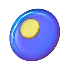 Modern Sculptural Concave Glass French Mirror