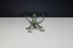 Modern Sculptural Octopus Bronze Center or Dining Table, Italy, 1980s