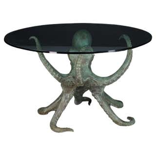 Patinated Bronze Octopus Table or Sculpture, 1970s Italy For Sale at ...