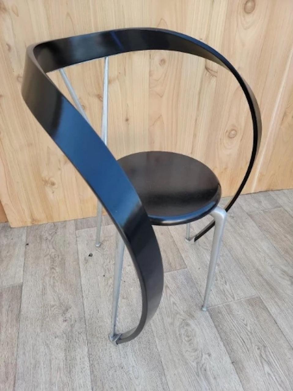 italien Modern Sculptural Revers Armchairs by Andrea Branzi for Cassina - Set of 3 en vente