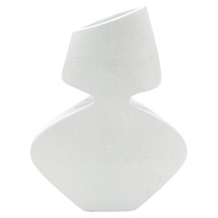 Modern Sculptural Vase in Shagreen by R&Y Augousti