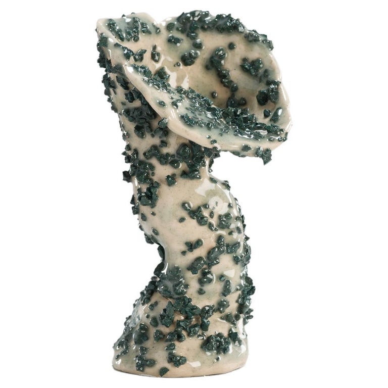 Modern Sculpture "Spiky Coral" by Emily Orta Ceramic Stoneware Organic For  Sale at 1stDibs