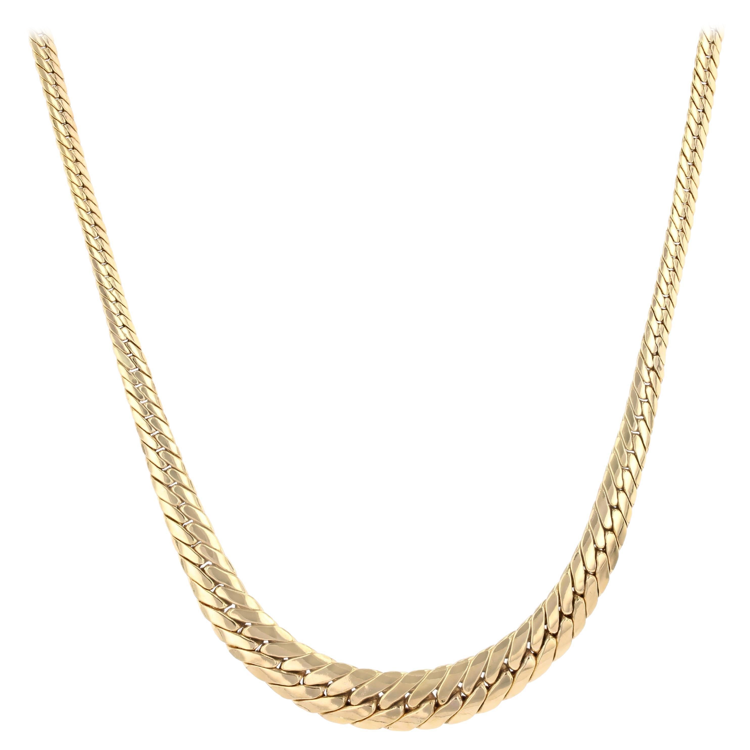 What does a gold chain symbolize?