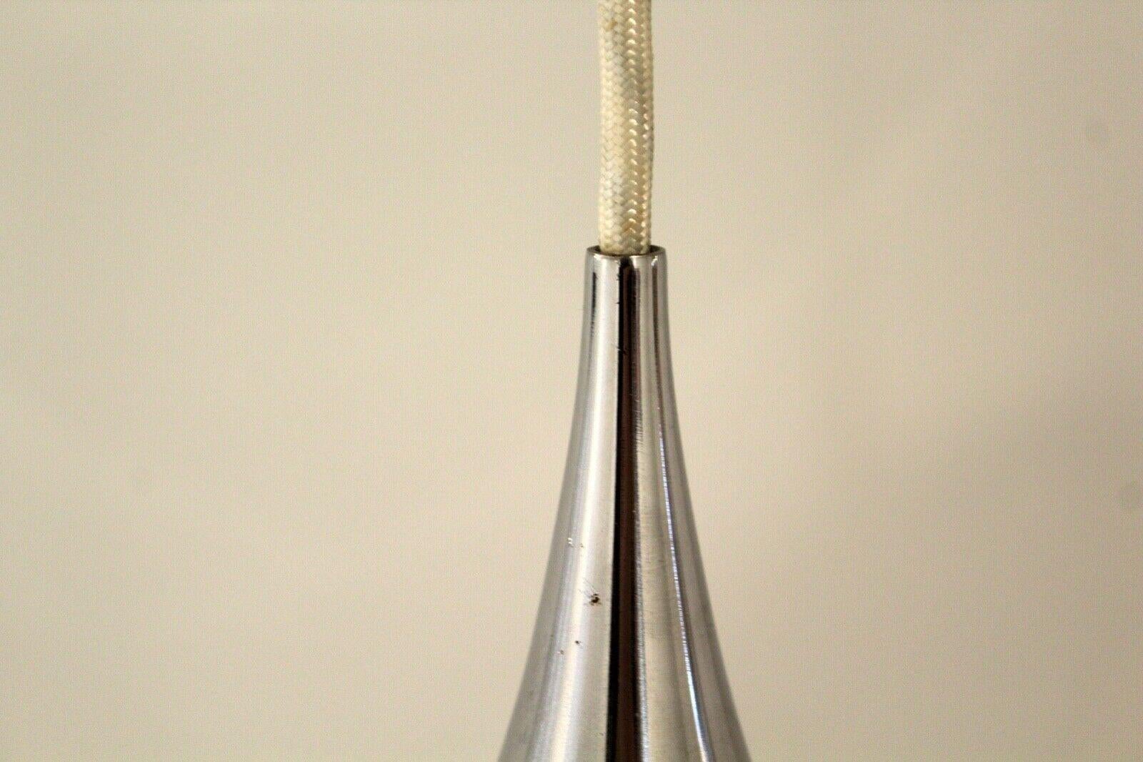 Modern Semi Pendant Chrome Decorative Lamp by Thorup & Bonderup For Sale 1