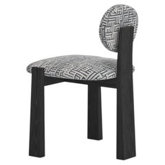 Modern Sense Dining Chairs, DEDAR Tapestry Jacquard, Handmade By Greenapple