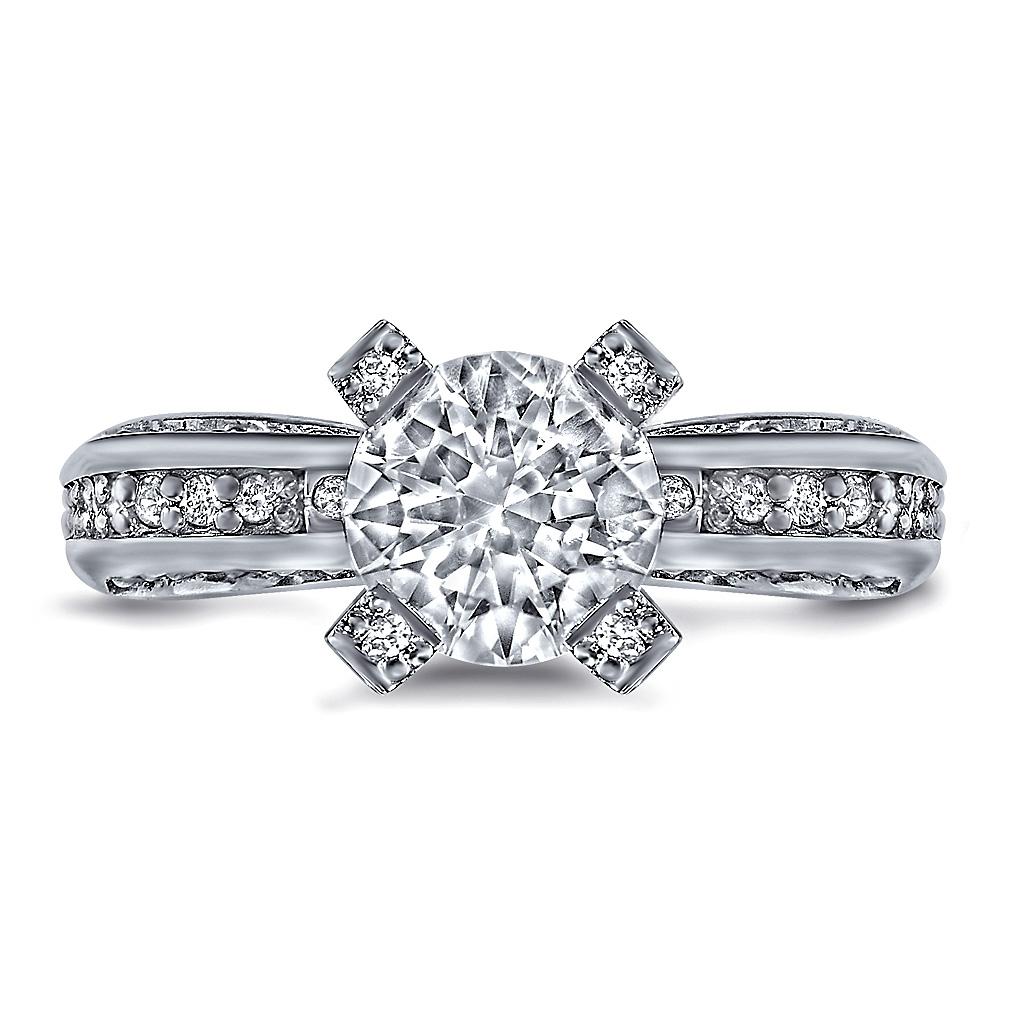 Curve eleganti e raffinate si intrecciano e si trasformano in un bellissimo capolavoro di amore e sensualità. La collezione Modern Sensuality di Alex Soldier offre una scelta illimitata di anelli di fidanzamento che fanno al caso tuo, da semplici
