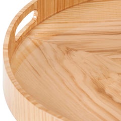 Bandeja Moderna Chapa de Fresno Hecha a Mano en Portugal by Lusitanus Home