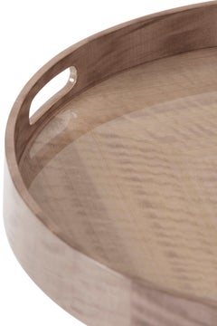 Modern Serving Tray Eucalyptus Handmade in Portugal by Lusitanus Home