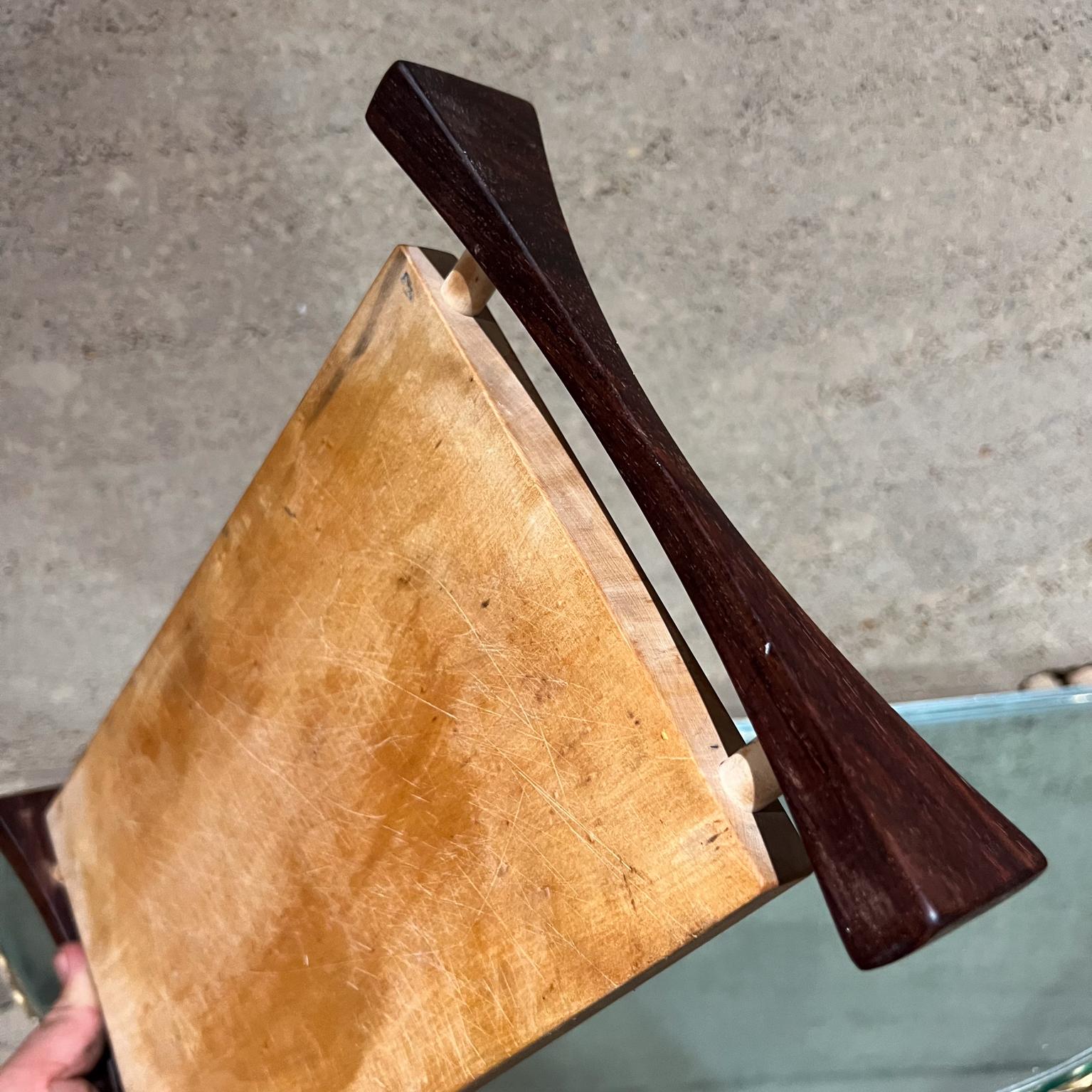 The Modernity Tray Board Platter Two-tone Wood en vente 1