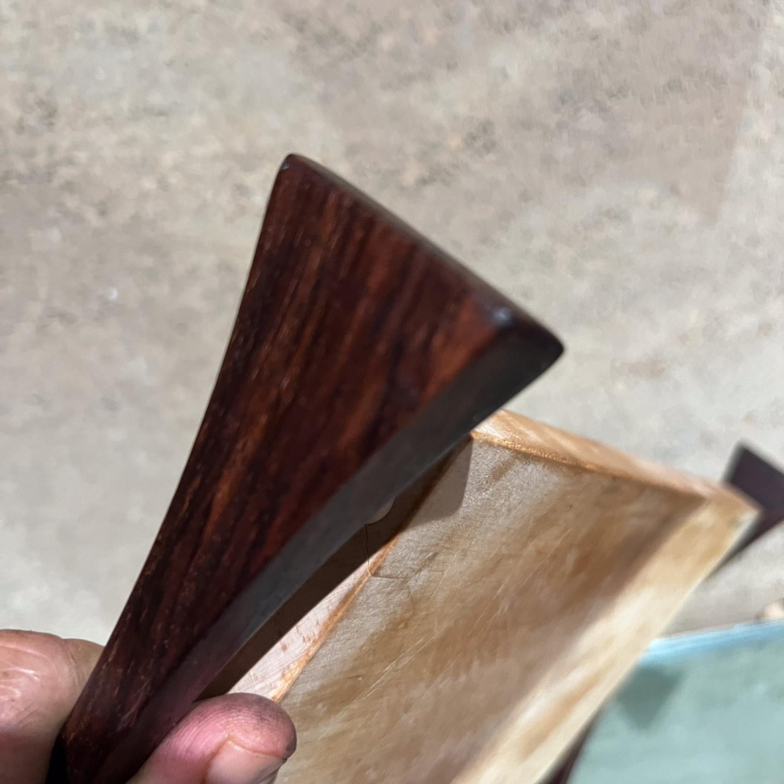 The Modernity Tray Board Platter Two-tone Wood en vente 2