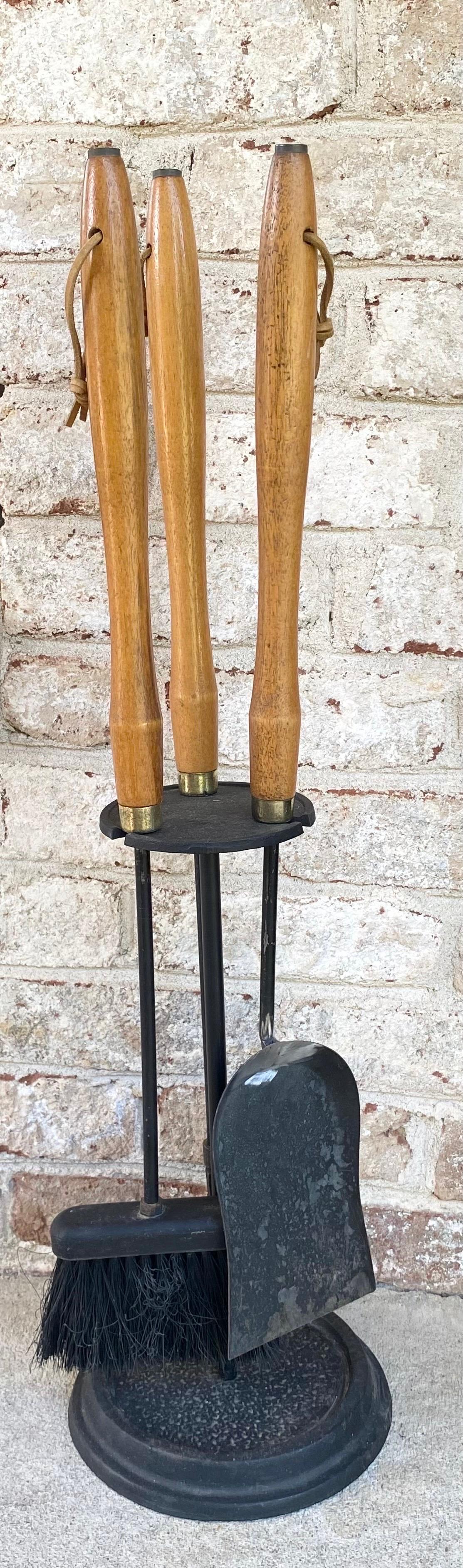 Modern Set of Fireplace Tools  For Sale 8