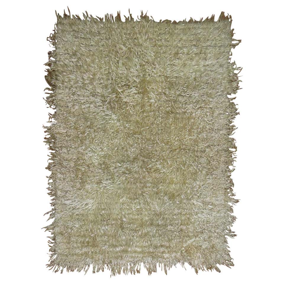 New Colorful Contemporary Tulu Shag Rug Inspired by Sonia and Robert ...