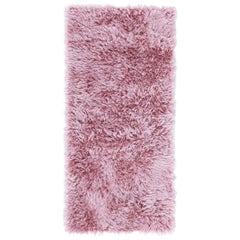 Tappeto moderno Shaggy nei toni del rosa di Doris Leslie Blau