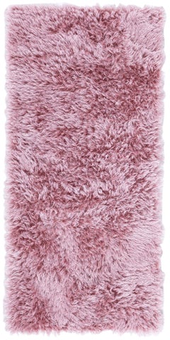 Modern Shaggy Rug in Pink Tones by Doris Leslie Blau