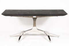 Modern Shagreen Console Table
