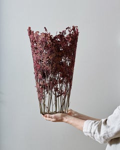 Modern Shannon Clegg Dilmos Edizioni Vase Sculpture Dried Flower Colourful