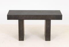 Modern Sheet Iron Metal Bench